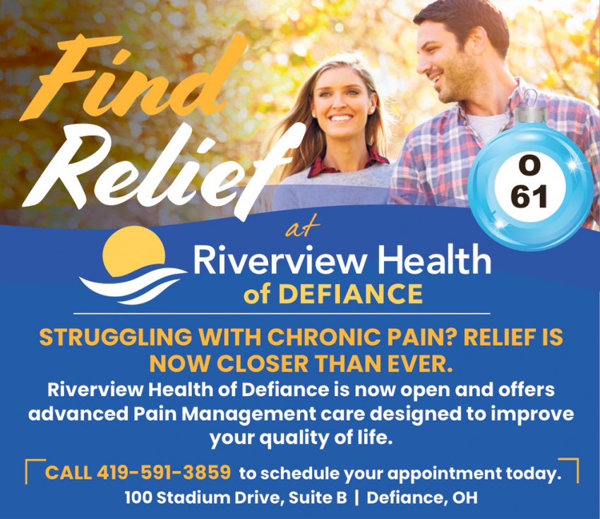 Find Relief With Us
