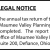 Legal Notice