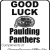 Good Luck Paulding Panthers