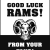 Good Luck Rams!