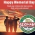 Happy Memorial Day!