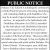 Public Notice