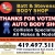 Thank You For Voting Us!