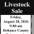 Livestock Sale