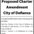Proposed Charter Amendment