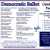 Democratic Ballot