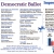 Democratic Ballot