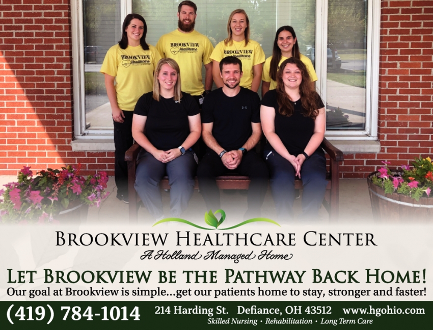 Let BrookView Be The Pathway Back Home