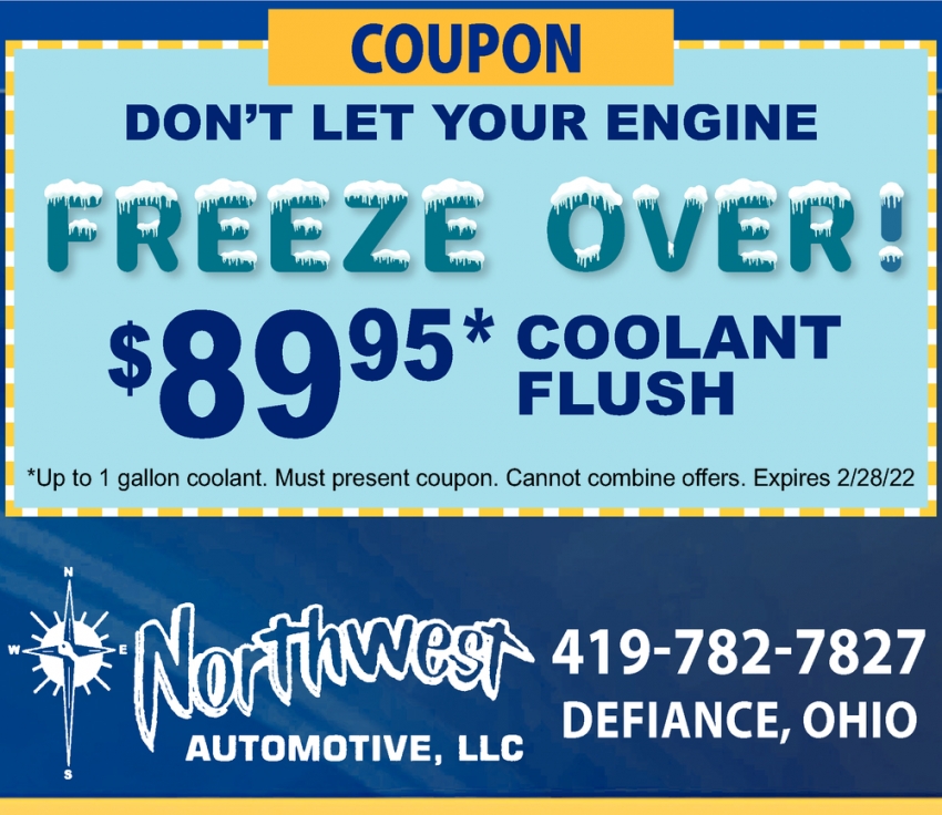 Don't Let Your Engine Freeze Over!