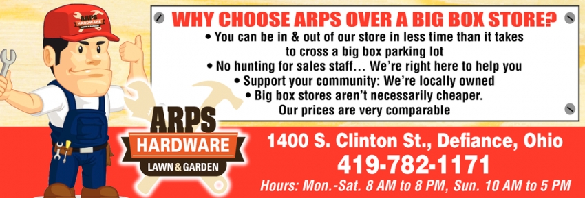 Why Choose Arps 