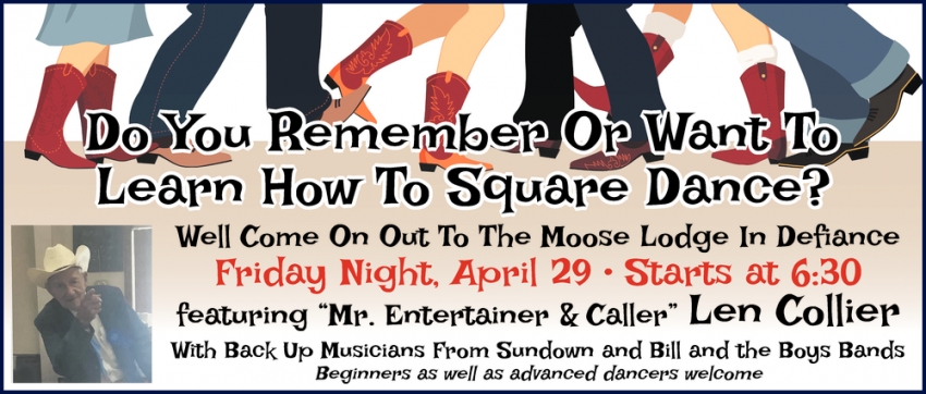 Do You Remember Or Want To Learn How To Square Dance?