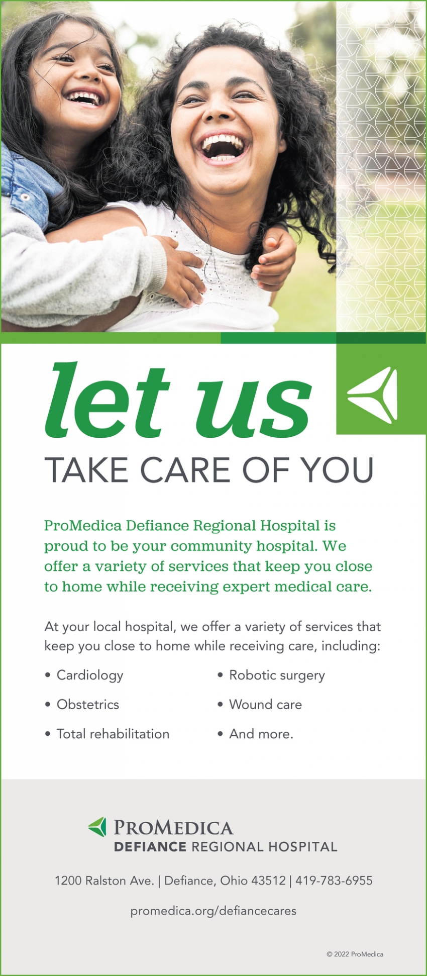 Let Us Take Care Of You