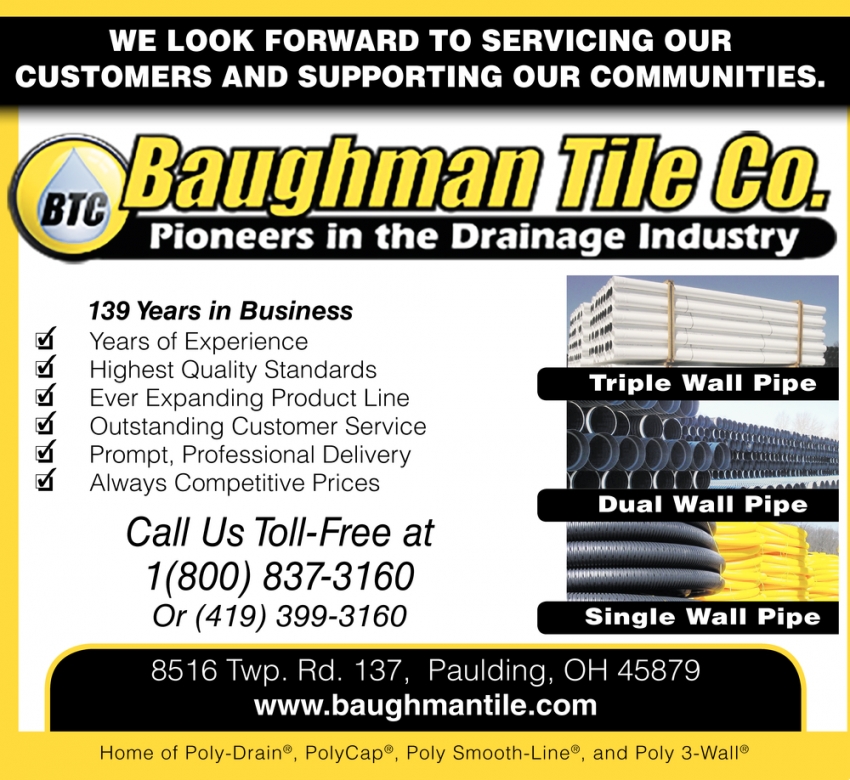 Pioneers In the Drainage Industry