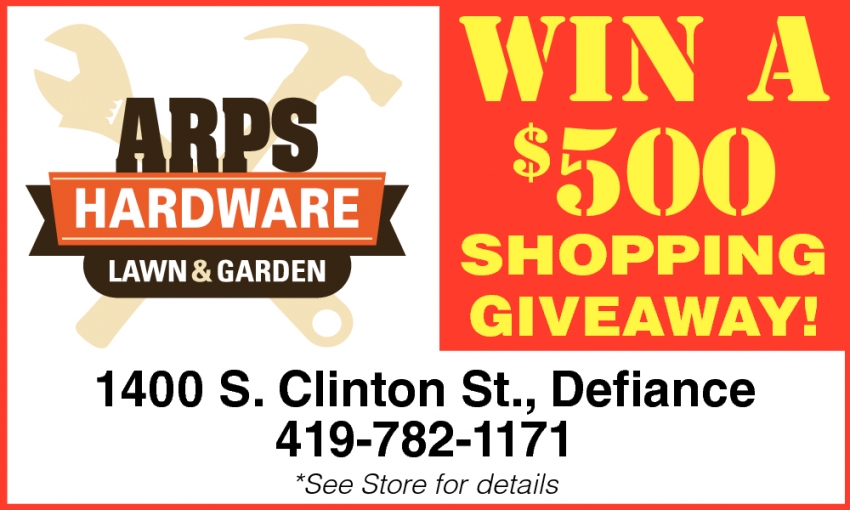 Win A $500 Shopping Giveaway!