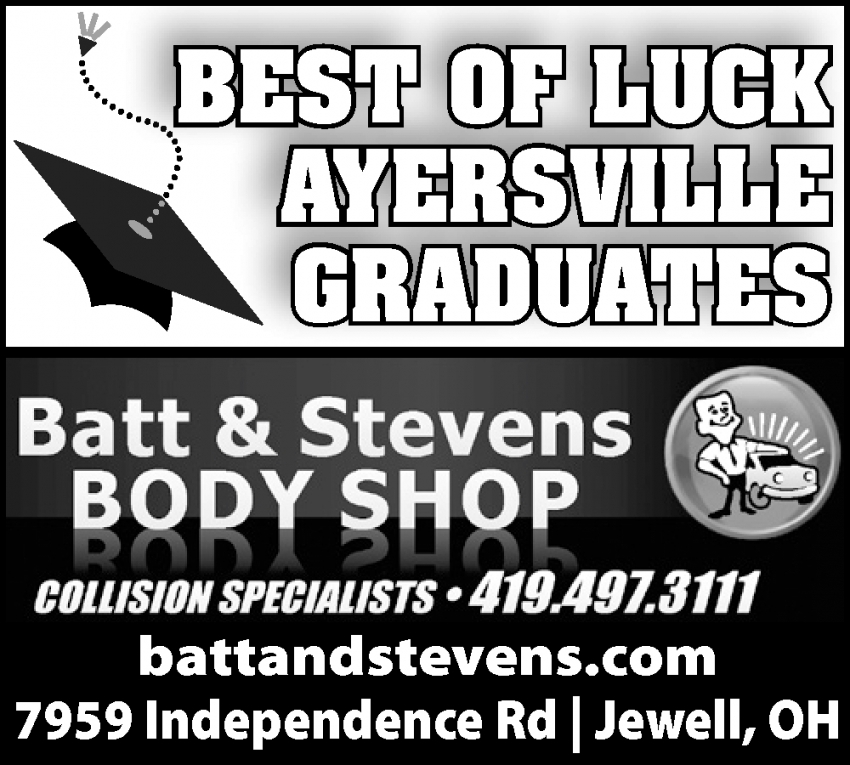 Best Of Luck Ayersville Graduates