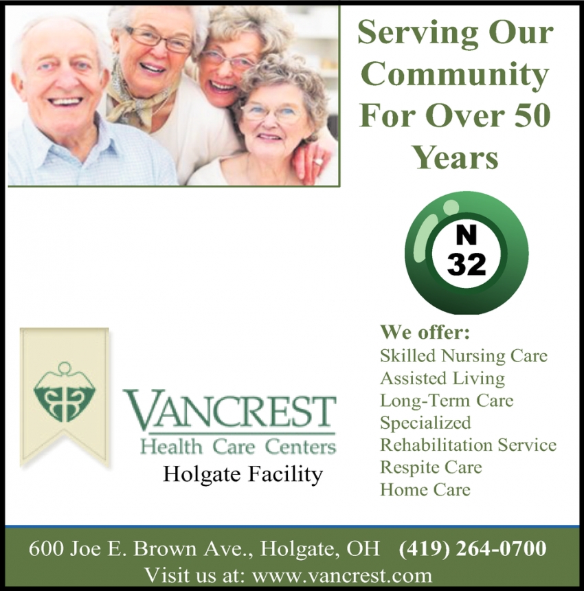 Serving Our Community For Over 50 Years
