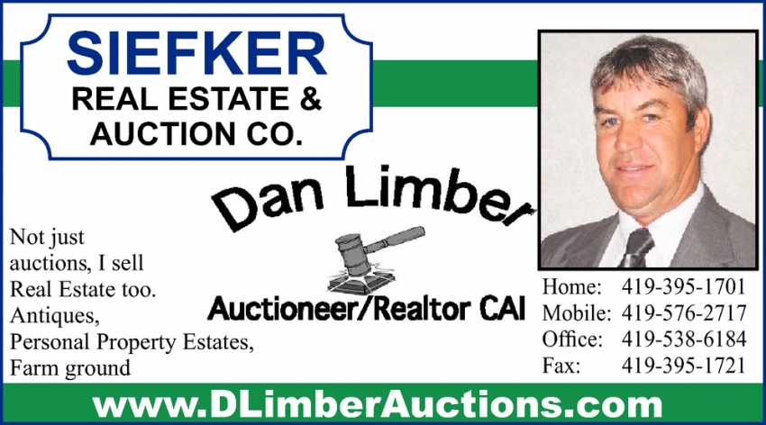 Not Just Auctions, I Sell Real Estate Too.