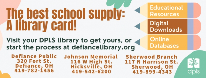 The Best School Supply: A Library Card!