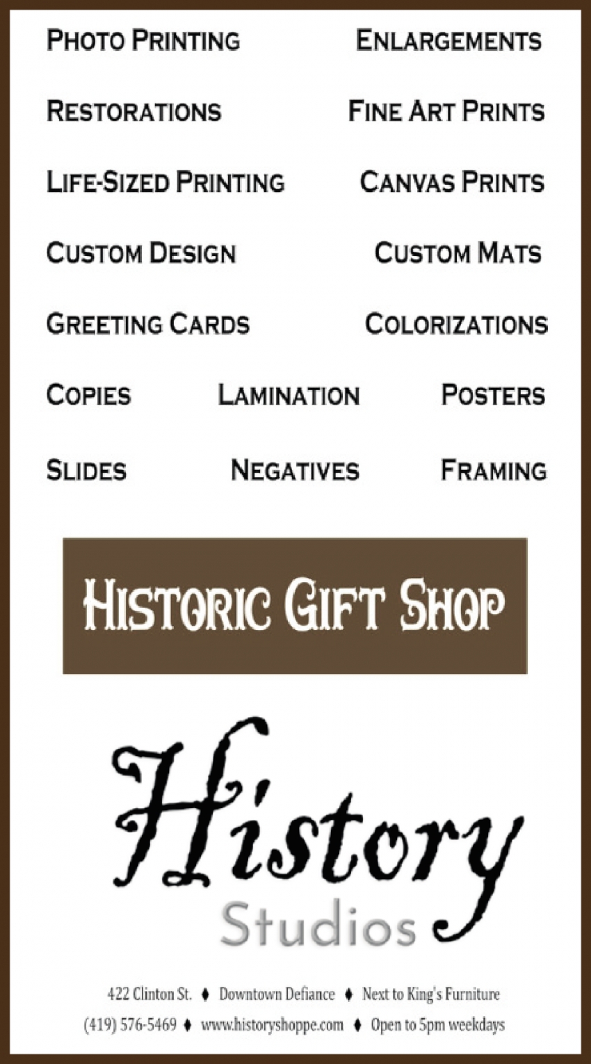Historic Gift Shop