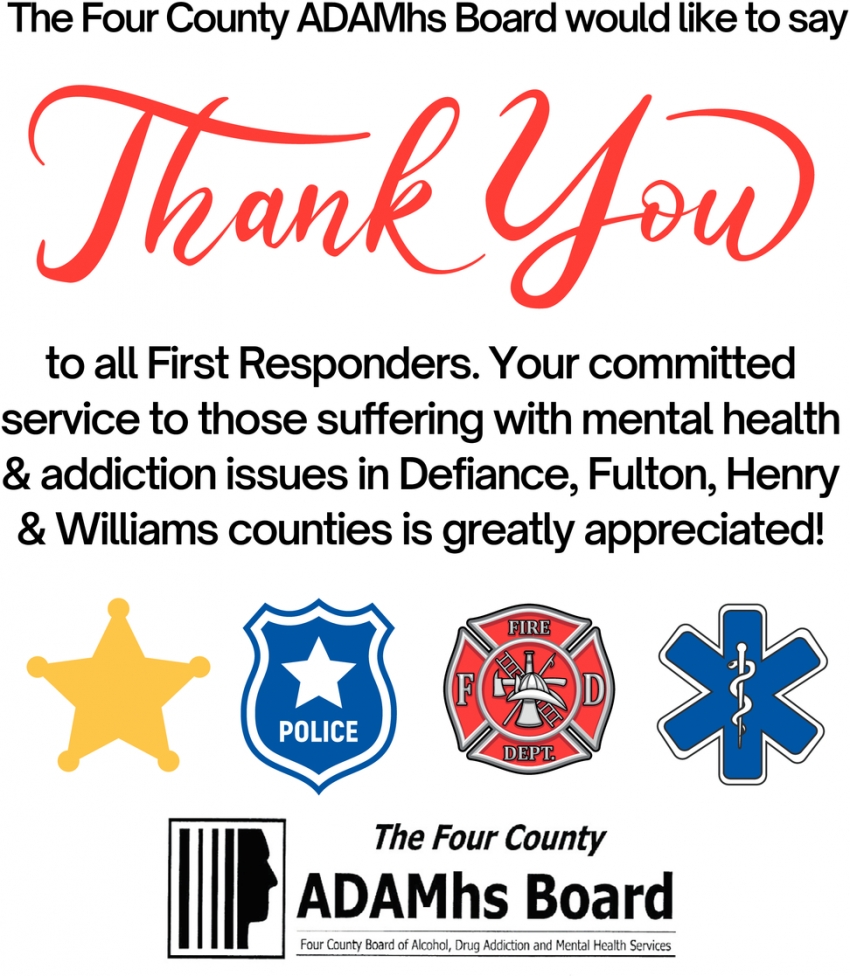 Thank You to All First Responders