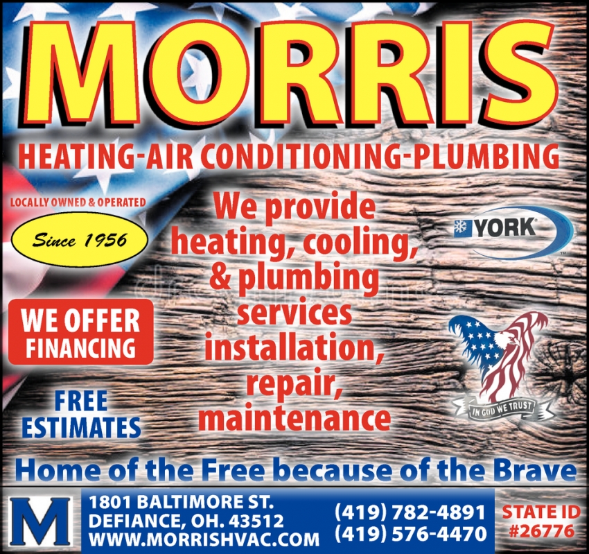 Heating, Cooling And Plumbing Services