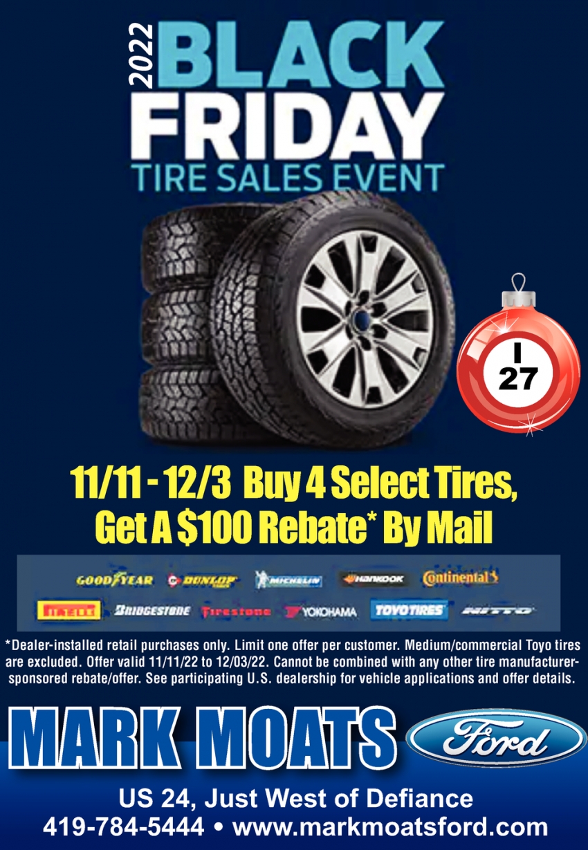 Black Friday Tire Sales Event