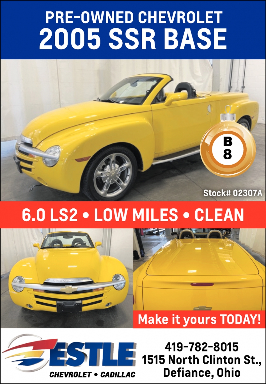 Pre-Owned Chevrolet 2005 SSR Base