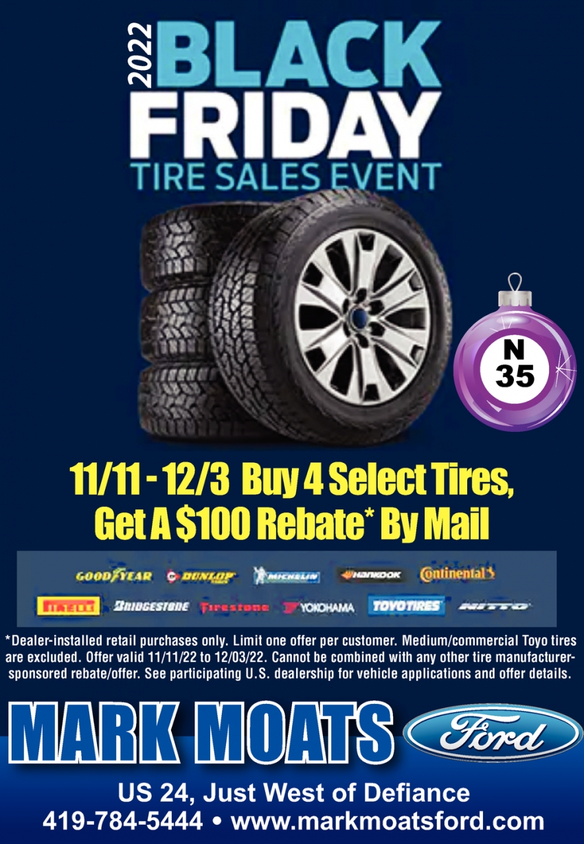 2022 Black Friday Tire Sales Event