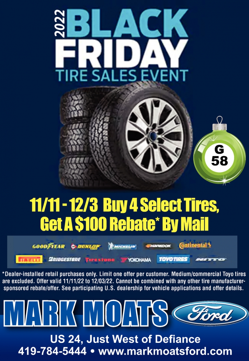 2022 Black Friday Tire Sales Event