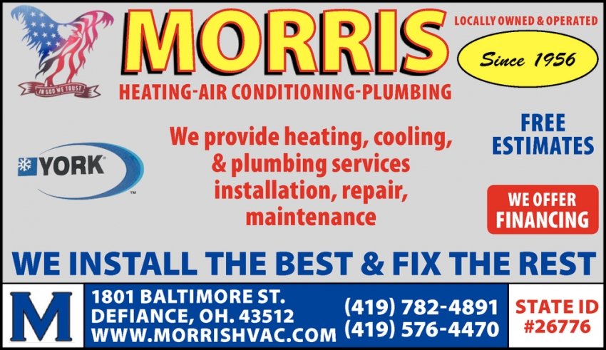 Heating, Cooling & Plumbing Services