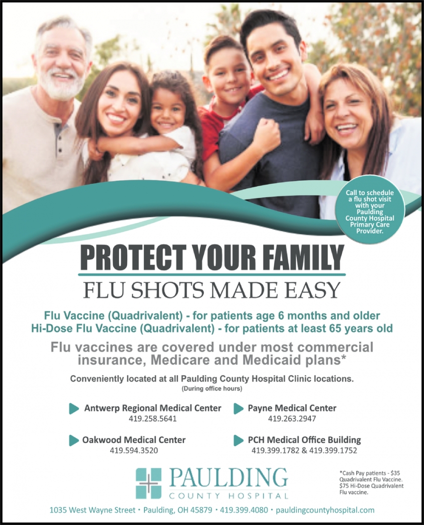 Protect Your Family Flu Shots Made Easy