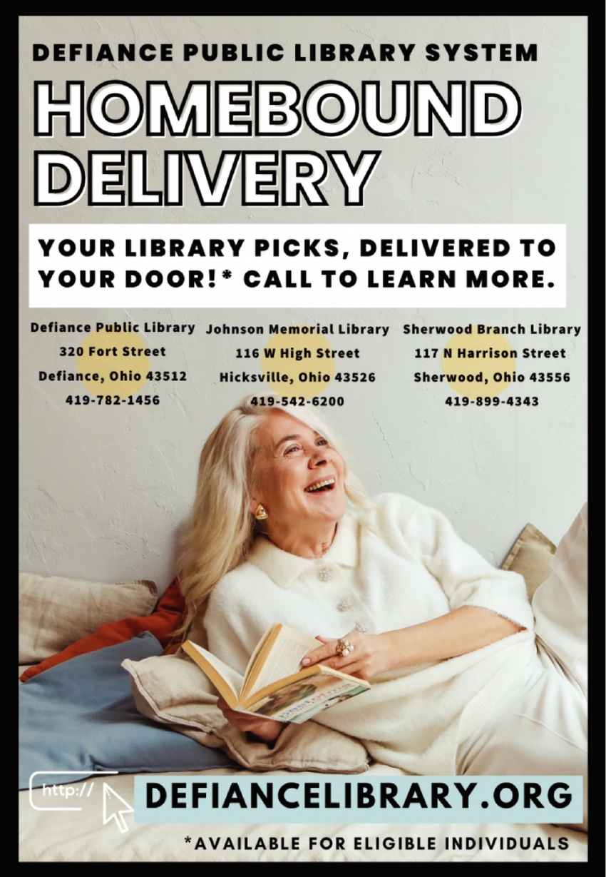 Your Library Pick, Delivered To Your Door!
