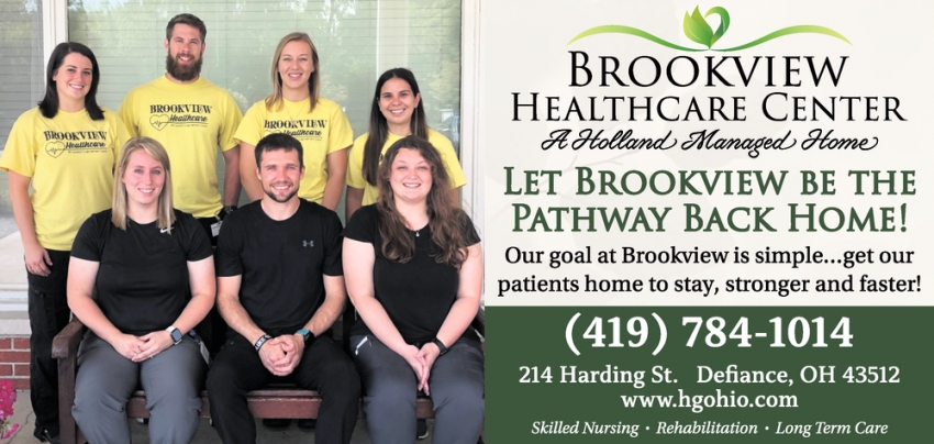 Let Brookview Be The Pathway Back Home!