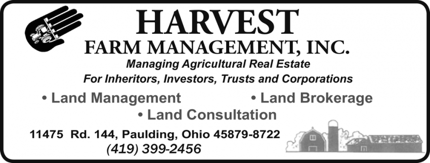 Managing Agricultural Real Estate for Inheritors, Investors, Trust and Corporations