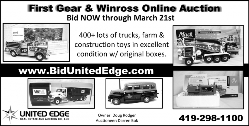 First Gear & Winross Online Auction