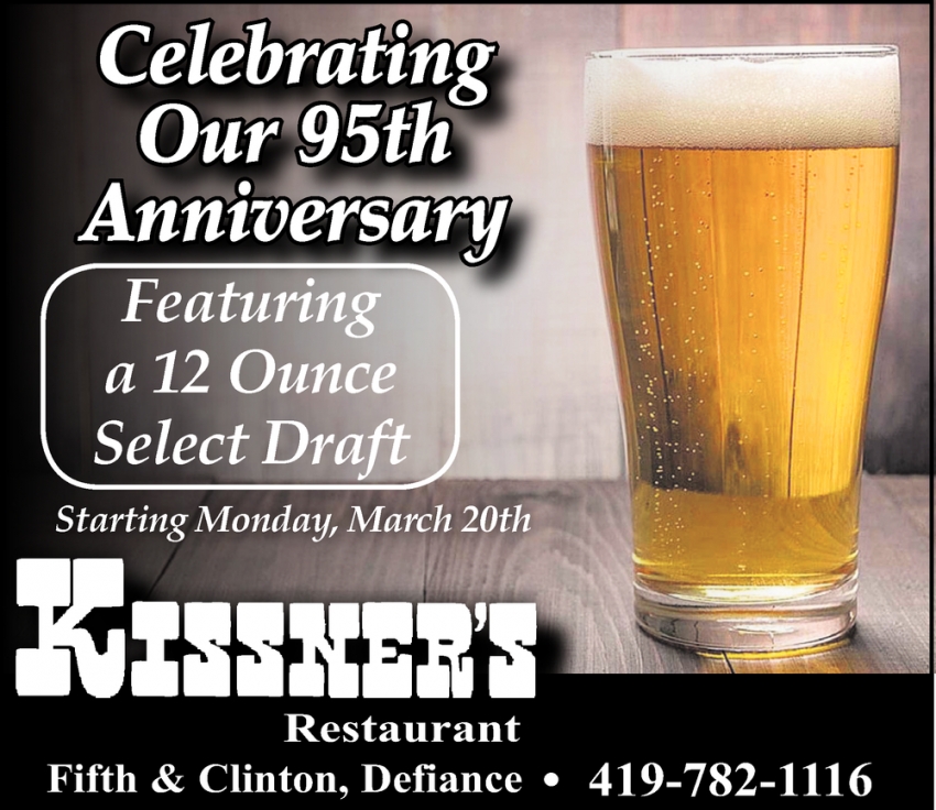 Celebrating Our 95th Anniversary
