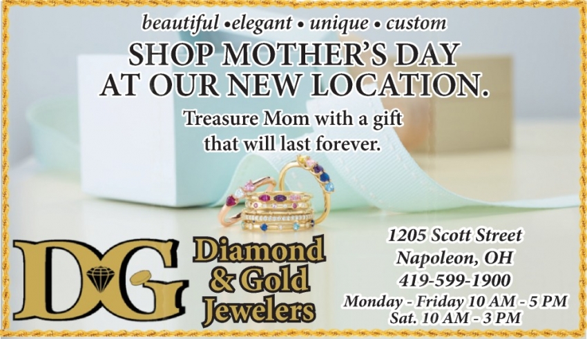 Shop Mother's Day At Our New Location
