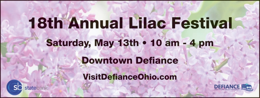18th Annual Lilac Festival