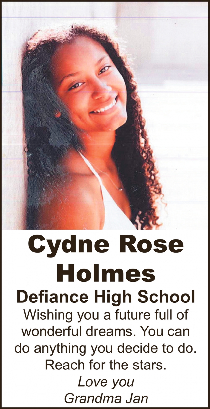 Cydne Rose Holmes