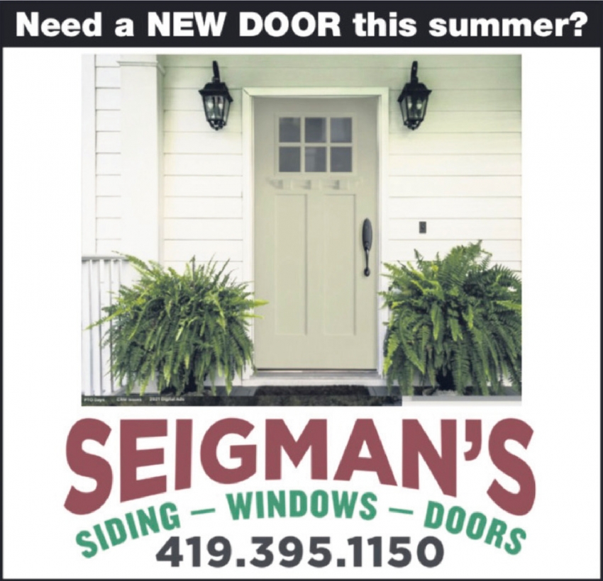 Need A New Door This Summer?