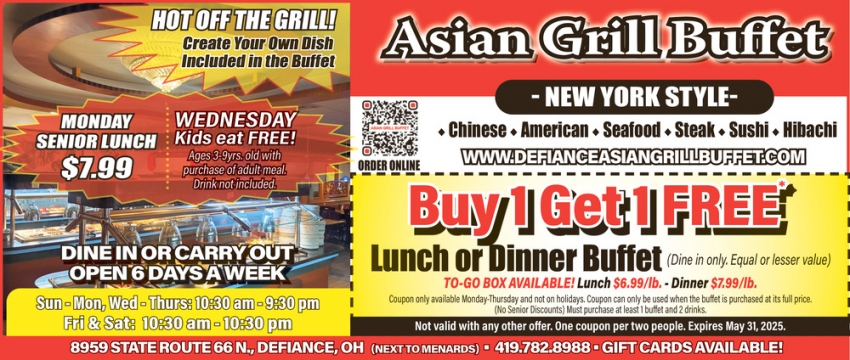 Asian Grill Buffet