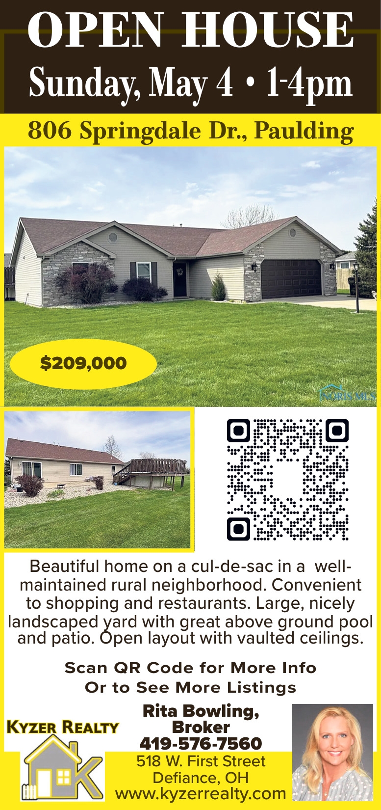 Rita Bowling - Kyzer Realty