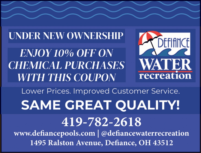 Defiance Water Recreation