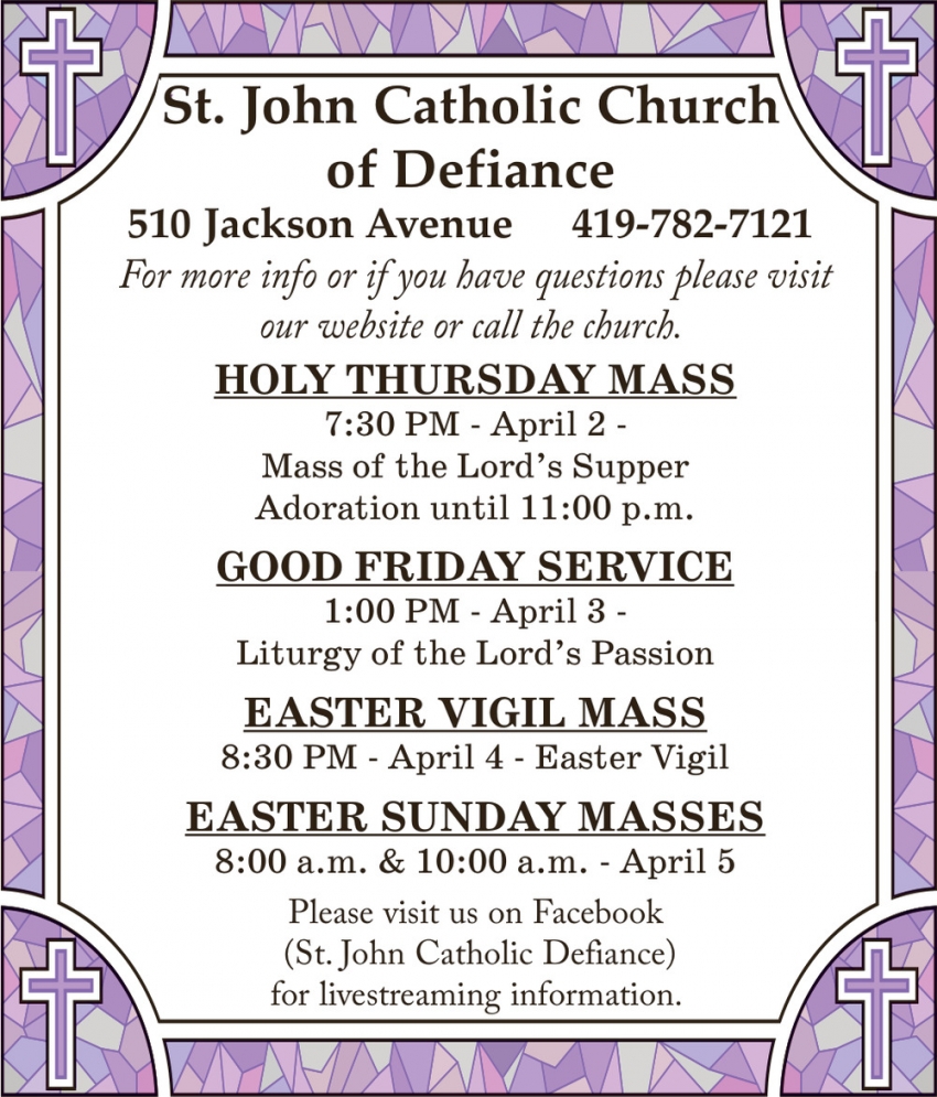 St. John's Catholic Church of Defiance