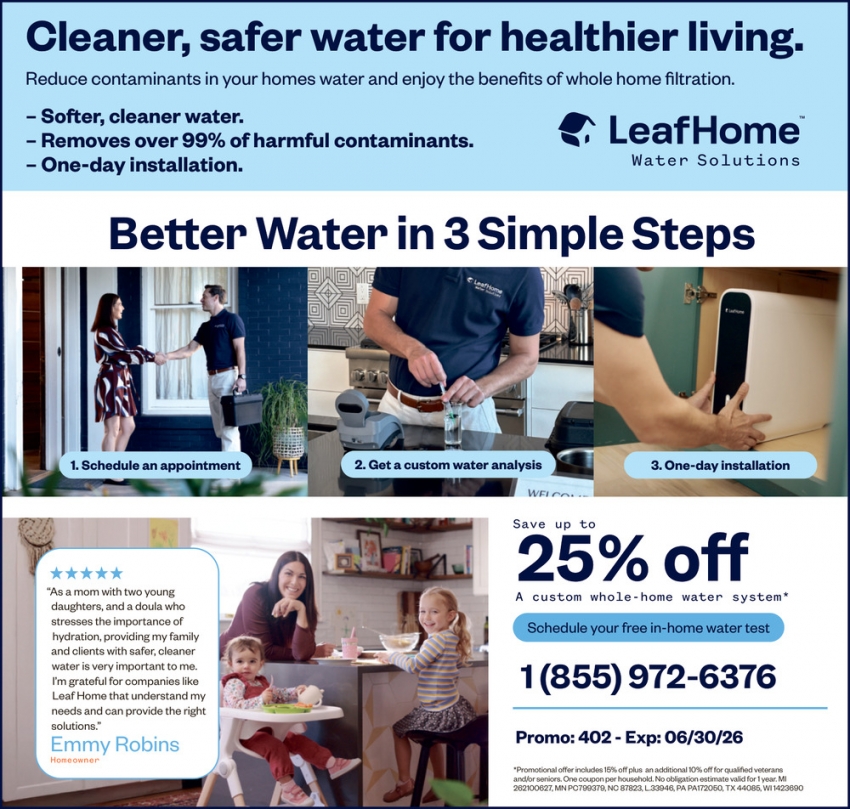Leaf Home Water Solutions