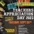 9th Annual Teachers Appreciation Day