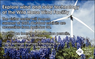 Explore Wind and Solar Technology at the Wild Horse Wind Facility