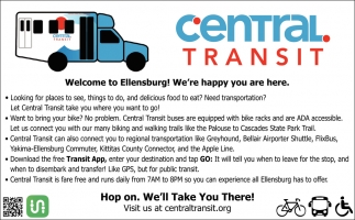 Welcome to Ellensburg! We're Happy You Are Here