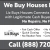 We Buy Houses for Cash!