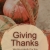Giving Thanks 